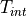 T_{int}