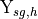\mathrm{Y}_{sg,h}